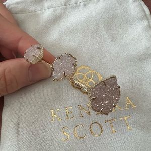 Kendra Scott Ring - Gold and Iridescent Drusy